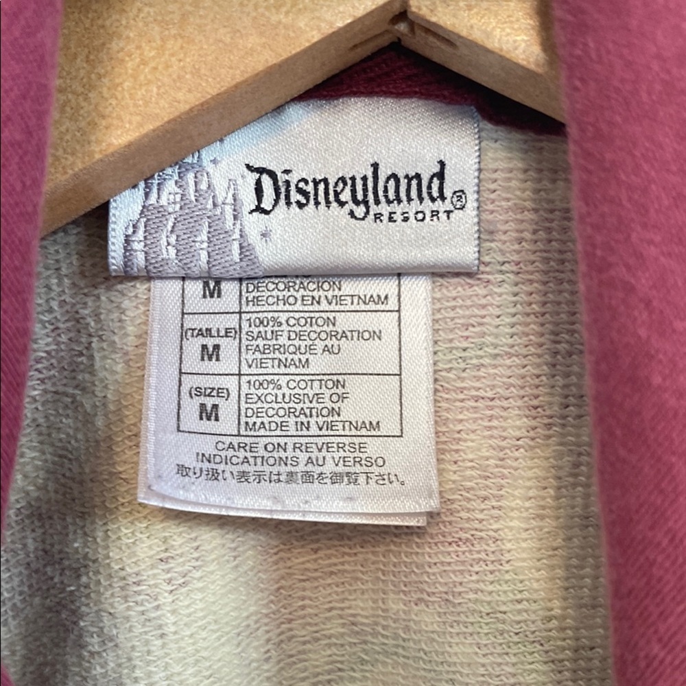 Disney Purple Hooded Sweatshirt with Vibrant Floral Design - Picture 2 of 9